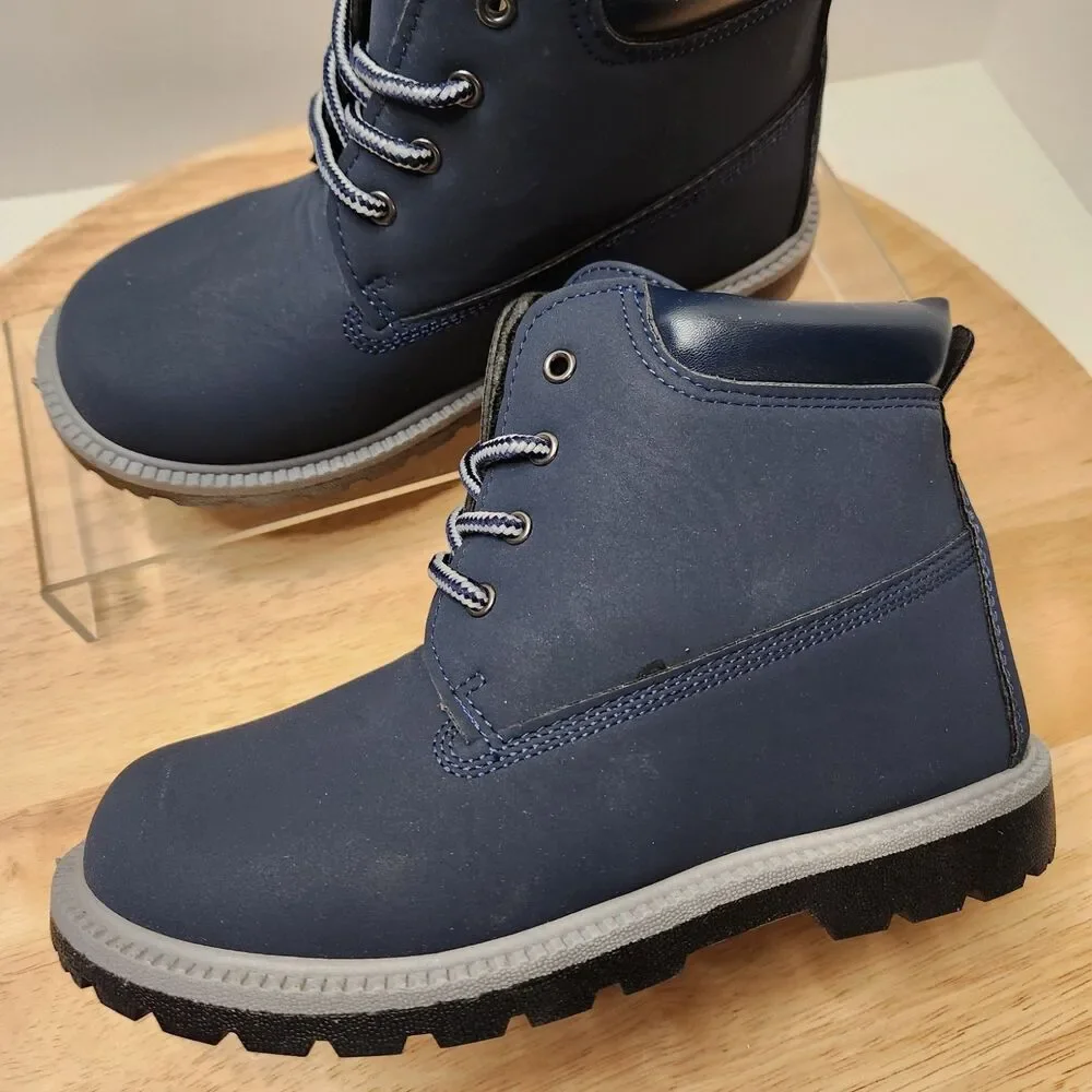 Youth 2.5 Blue Boots Big Kids EU 34